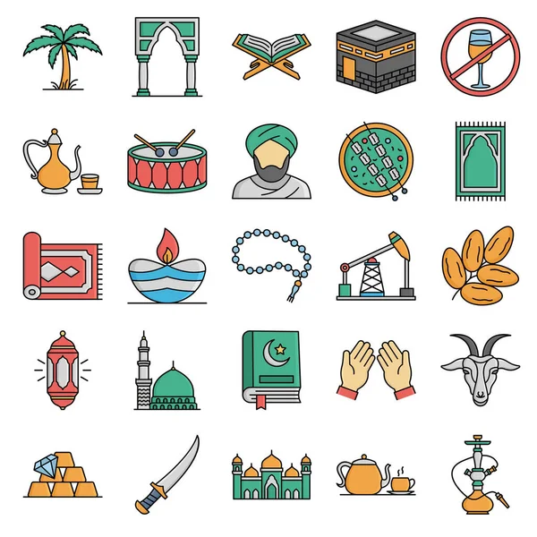 Körfez Kültürü İzole Vektör simgesi Kolayca değiştirilebilir veya düzenlenebilir