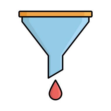 Kolayca değiştirilebilen ya da düzenlenebilen filtrelenmiş Vektör simgesi