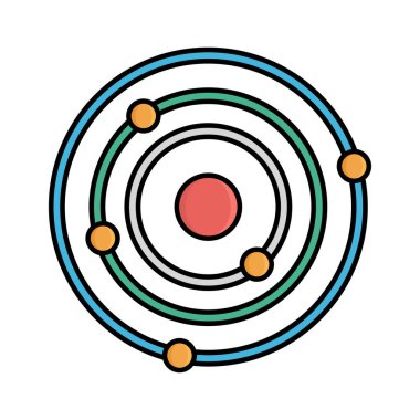 Kolayca değiştirilebilen ya da düzenlenebilen evrensel izole vektör simgesi