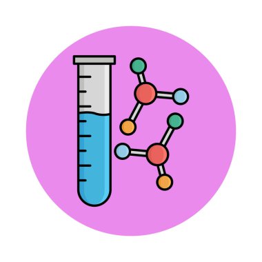 Kolayca değiştirilebilen ya da düzenlenebilen izole edilmiş vektör simgesi test ediliyor