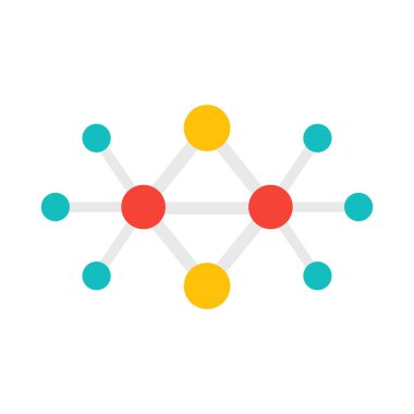 Kimyasal genler izole edilmiş Vektör simgesi kolayca değiştirilebilir ya da düzenlenebilir