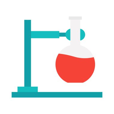 Kimyasal şişe izole edilmiş vektör simgesi kolayca değiştirilebilir ya da düzenlenebilir