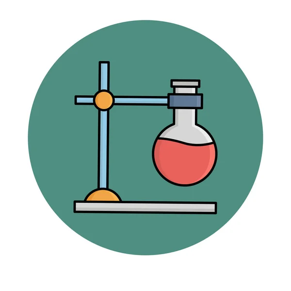 Testbecher Isoliertes Vektorsymbol Das Leicht Modifiziert Oder Bearbeitet Werden Kann — Stockvektor