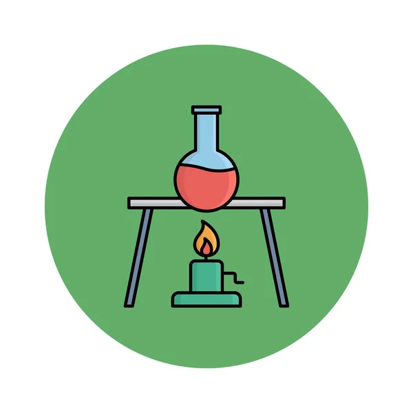 Test Laboratoryjny Wyizolowana Ikona Wektora Które Mogą Być Łatwo Modyfikowane — Wektor stockowy