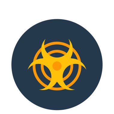 Kimyasal toksik izole edilmiş vektör simgesi kolayca değiştirilebilir ya da düzenlenebilir