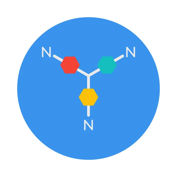 Neutron Isolated Vector Icoon Dat Eenvoudig Kan Worden Aangepast Bewerkt — Stockvector