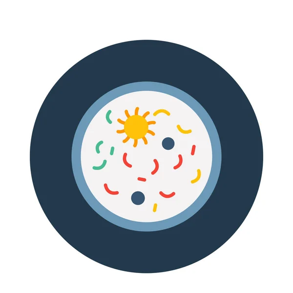 Βρίσκοντας Μικρόβια Απομονωμένο Εικονίδιο Διάνυσμα Που Μπορεί Εύκολα Τροποποιηθεί Επεξεργαστεί — Διανυσματικό Αρχείο