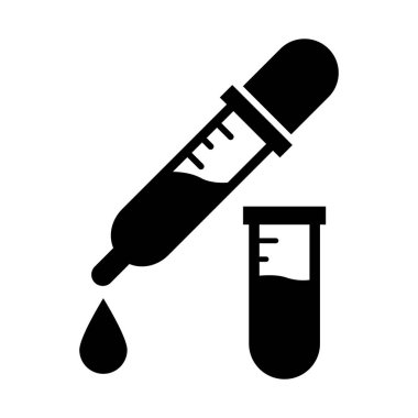 Kimyasal Bırakıcı Kolayca değiştirilebilir veya düzenlenebilir Vektör simgesi