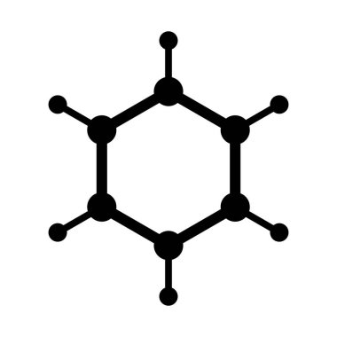 Kimyasal atom izole edilmiş Vektör simgesi kolayca değiştirilebilir ya da düzenlenebilir