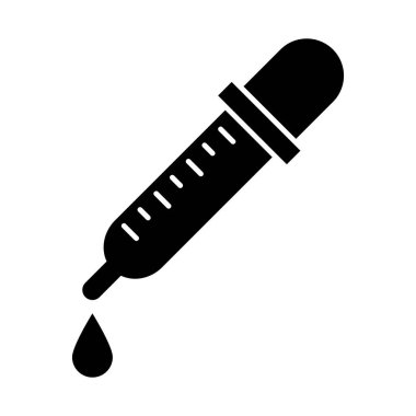 Test düşürücü izole edilmiş vektör simgesi kolayca değiştirilebilir ya da düzenlenebilir