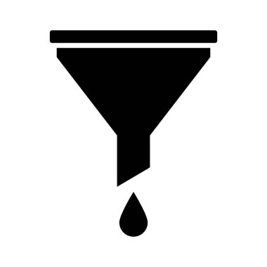 Kolayca değiştirilebilen ya da düzenlenebilen filtrelenmiş Vektör simgesi