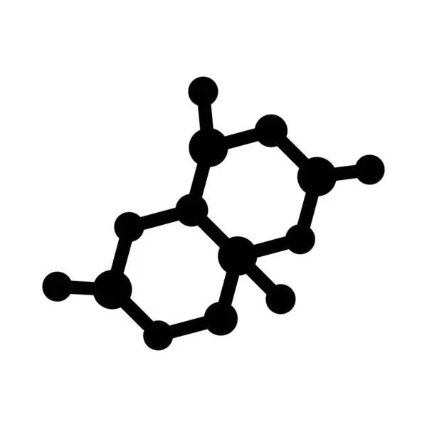 Chemický Atom Izolované Vektorové Ikony Které Lze Snadno Upravit Nebo — Stockový vektor