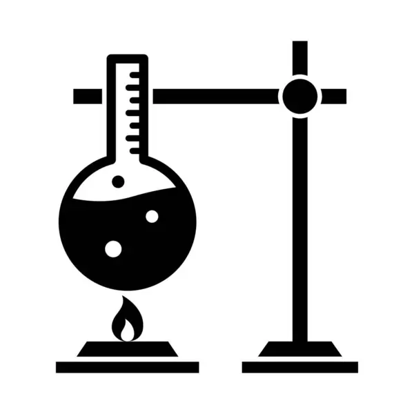 Prueba Laboratorio Icono Vector Aislado Que Puede Modificar Editar Fácilmente — Vector de stock