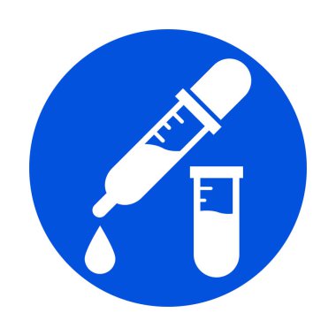 Kimyasal Bırakıcı Kolayca değiştirilebilir veya düzenlenebilir Vektör simgesi