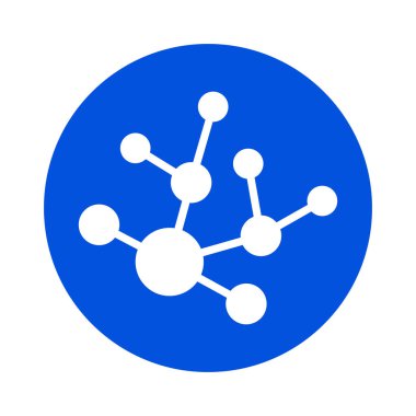 Kolayca değiştirilebilen ya da düzenlenebilen Atomlar İzole Vektör simgesi