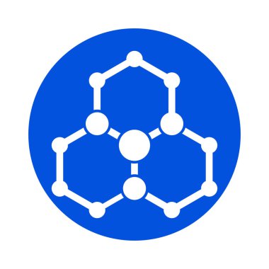 Kolayca değiştirilebilen ya da düzenlenebilen Atom İzole Vektör simgesi