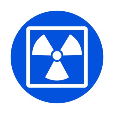 Biyolojik tehlike izole edilmiş Vektör simgesi kolayca değiştirilebilir ya da düzenlenebilir