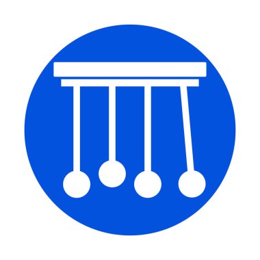 Kolayca değiştirilebilen ya da düzenlenebilen top klavyesi izole edilmiş Vektör simgesi