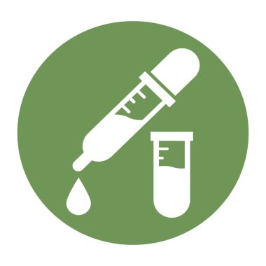 Kimyasal Bırakıcı Kolayca değiştirilebilir veya düzenlenebilir Vektör simgesi