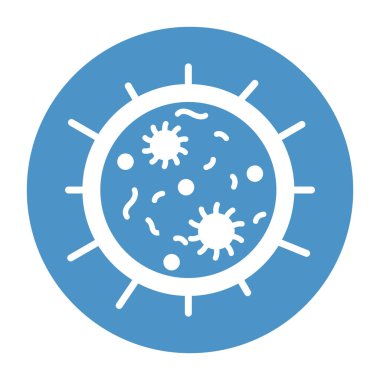 Kolayca değiştirilebilen ya da düzenlenebilen sperm izole edilmiş vektör simgesi