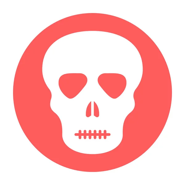 Skelton Isolated Vector Icon Can Easily Modified Edited — Stockový vektor