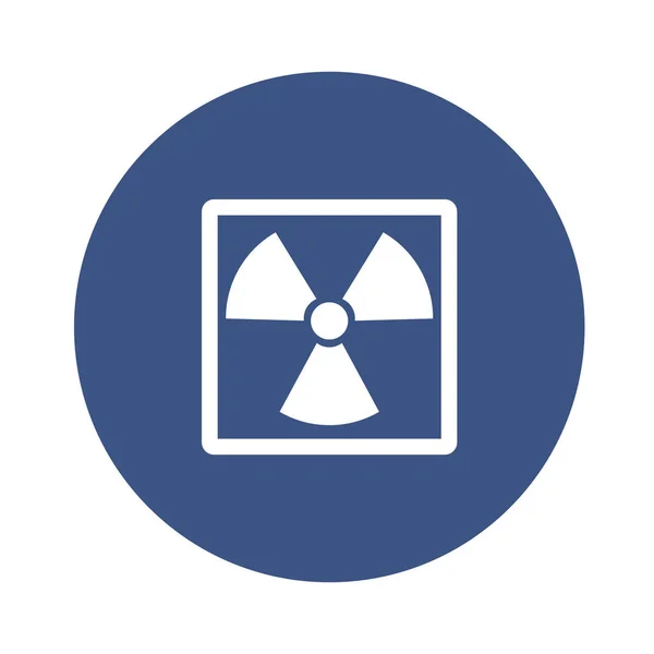 Icône Vectorielle Isolée Biohazard Qui Peut Être Facilement Modifiée Modifiée — Image vectorielle