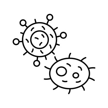 Kolayca değiştirilebilen ya da düzenlenebilen sperm izole edilmiş vektör simgesi