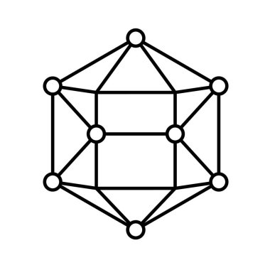 Kolayca değiştirilebilen ya da düzenlenebilen elektron izole edilmiş Vektör simgesi