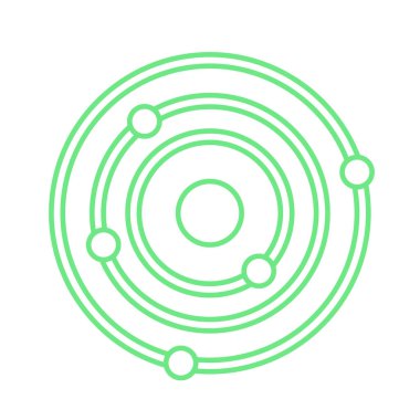 Kolayca değiştirilebilen ya da düzenlenebilen evrensel izole vektör simgesi