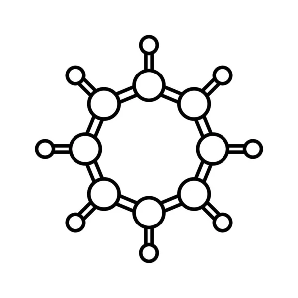 Isolation Des Atomes Icône Vectorielle Qui Peut Être Facilement Modifiée — Image vectorielle