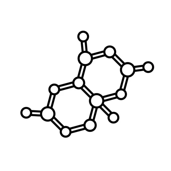 Isolation Atome Chimique Icône Vectorielle Qui Peut Être Facilement Modifiée — Image vectorielle