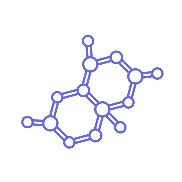 Χημικό Άτομο Απομονωμένο Εικονίδιο Διάνυσμα Που Μπορεί Εύκολα Τροποποιηθεί Επεξεργαστεί — Διανυσματικό Αρχείο