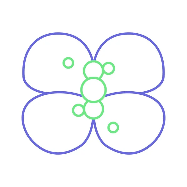 Chimie Atome Isolée Icône Vectorielle Qui Peut Être Facilement Modifiée — Image vectorielle