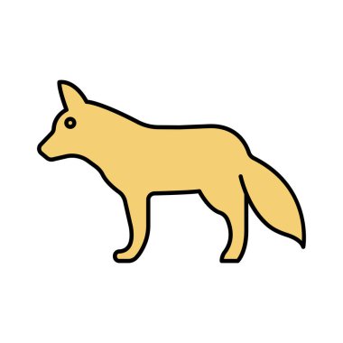 Sciuridae İzole Vektör simgesi kolayca değiştirilebilir ya da düzenlenebilir