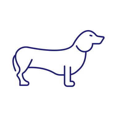 Kolayca değiştirilebilen ya da düzenlenebilen Fennec tilki izole edilmiş Vektör simgesi