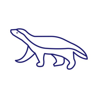 Kolayca değiştirilebilen ya da düzenlenebilen ön bahçeler izole edilmiş Vektör simgesi