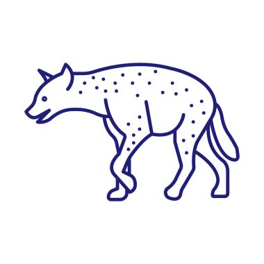 Kolayca değiştirilebilen ya da düzenlenebilen Ayrı Fauna Vektör simgesi