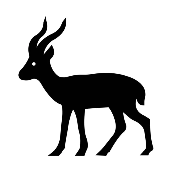 Reindeer Isolated Vector Icon Can Easily Modified Edited — Stock Vector