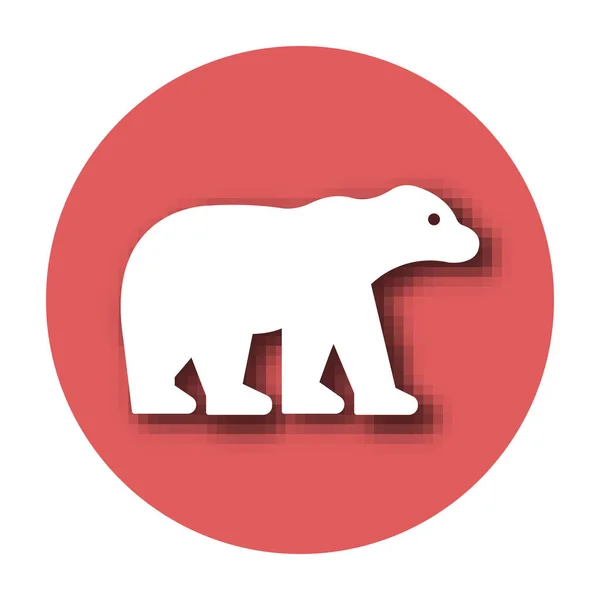 Bear Isolated Vector Icon Can Easily Modified Edited — Stock Vector