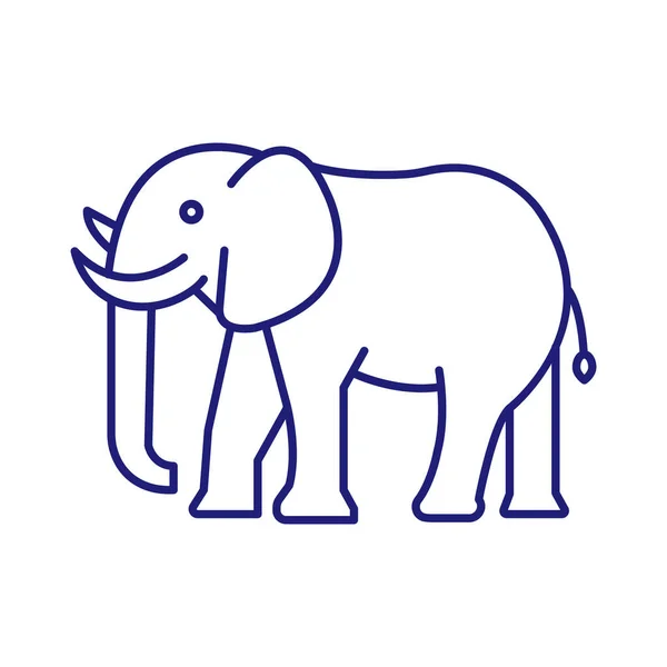 Elefante Aislado Icono Del Vector Que Puede Modificar Editar Fácilmente — Archivo Imágenes Vectoriales