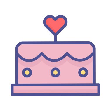 Kolayca değiştirilebilen ya da düzenlenebilen izole edilmiş vektör simgesi