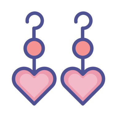 Kolayca değiştirilebilen ya da düzenlenebilen izole edilmiş vektör simgesi