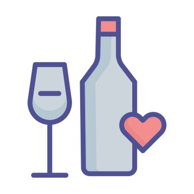 Kolayca değiştirilebilen veya düzenlenebilen alkol izole edilmiş Vektör simgesi