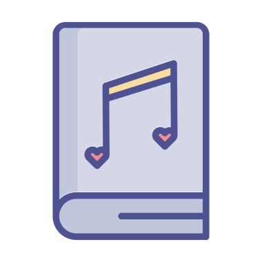 Kolayca değiştirilebilen ya da düzenlenebilen izole edilmiş vektör simgesini sevin