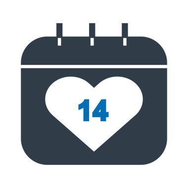 Kolayca değiştirilebilir ya da düzenlenebilir Sevgililer Günü izole edilmiş Vektör simgesi