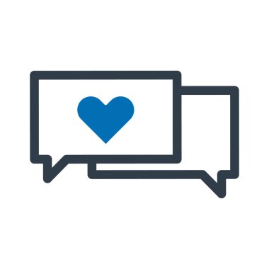 Sohbet baloncukları Kolayca değiştirilebilir ya da düzenlenebilir Vektör simgesi