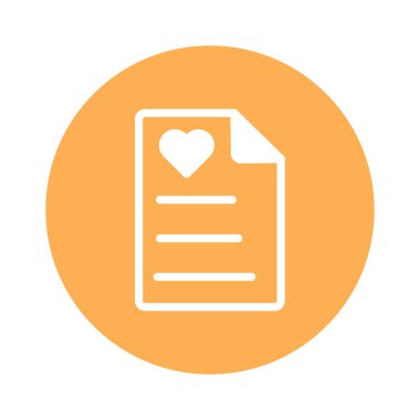 Kolayca değiştirilebilen ya da düzenlenebilen günlük izole edilmiş vektör simgesi