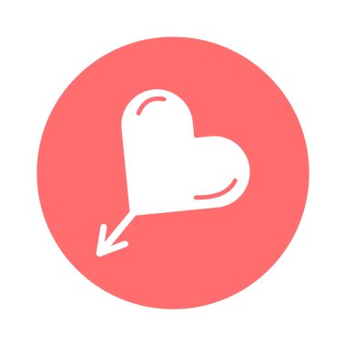 Kolayca değiştirilebilen ya da düzenlenebilen cinsiyet işareti izole edilmiş Vektör simgesi