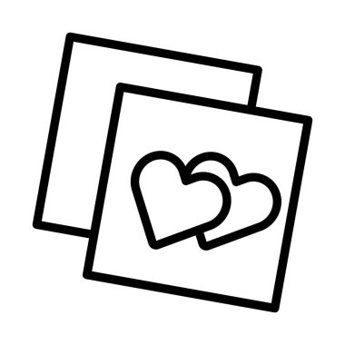 Sevgi İzole Vektör simgesi Kolayca değiştirilebilir veya düzenlenebilir