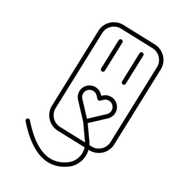 Kolayca değiştirilebilen ya da düzenlenebilen Ecard izole edilmiş Vektör simgesi